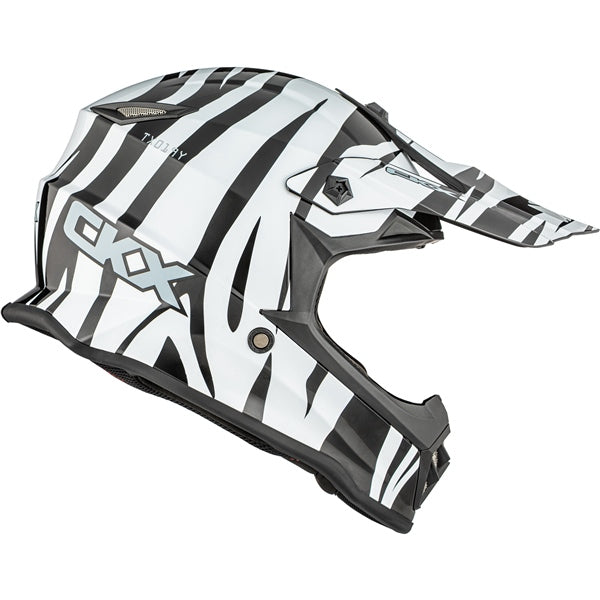 CKX TX019Y ZOO HELMET   in Glossy White