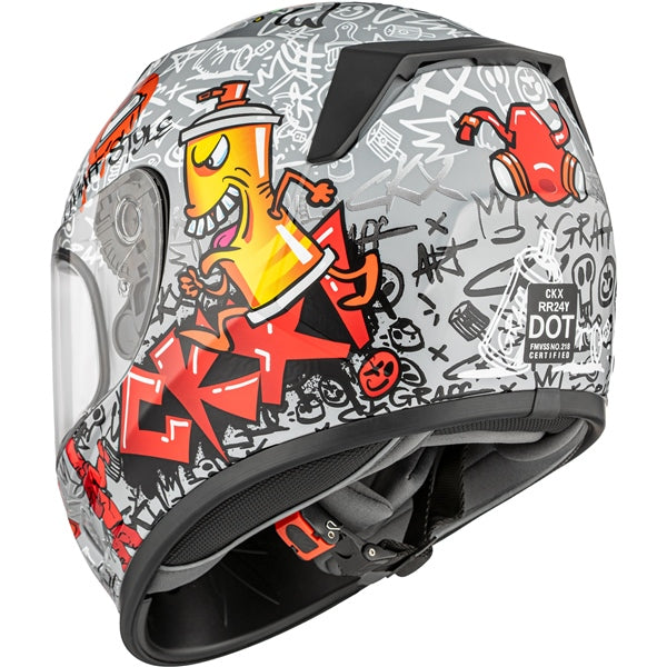 CKX RR24Y GRAFF HELMET in Glossy Grey