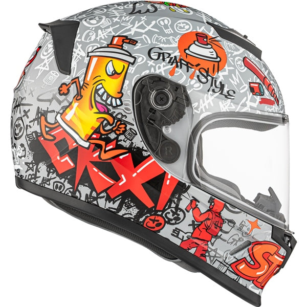 CKX RR24Y GRAFF HELMET in Glossy Grey