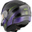 CKX Contact Free-face helmets - Winter 2027 Limited Edition in Glossy Purple - Photochromic Electric Double Lens