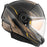 CKX CONTACT ARTIK HELMET ELECTRIC DOUBLE LENS in Glossy Brown/Orange
