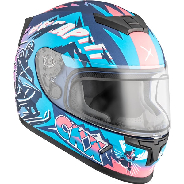 CKX RR24Y SLEDDER HELMET in Blue/Red