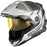 CKX Mission AMS Alaska Free-face Helmet in Glossy Silver