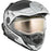 CKX Mission AMS Alaska Free-face Helmet in Glossy Silver