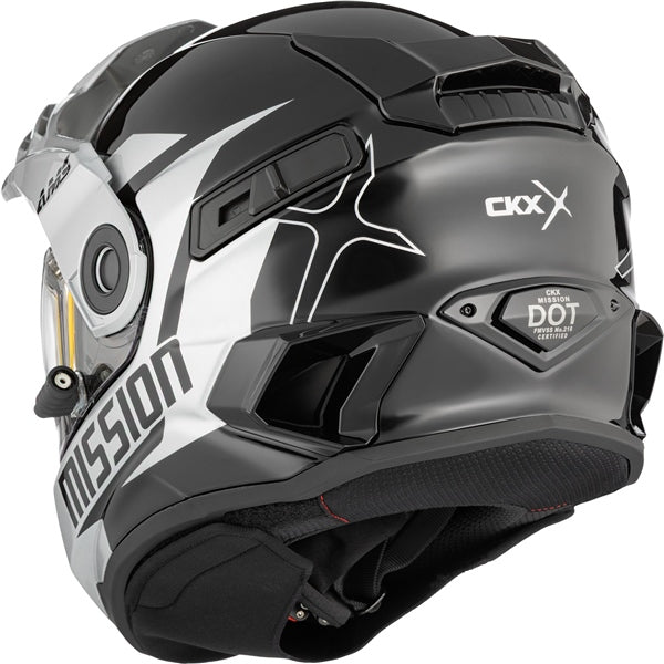 CKX MISSION AMS ALASKA HELMET in Glossy Silver