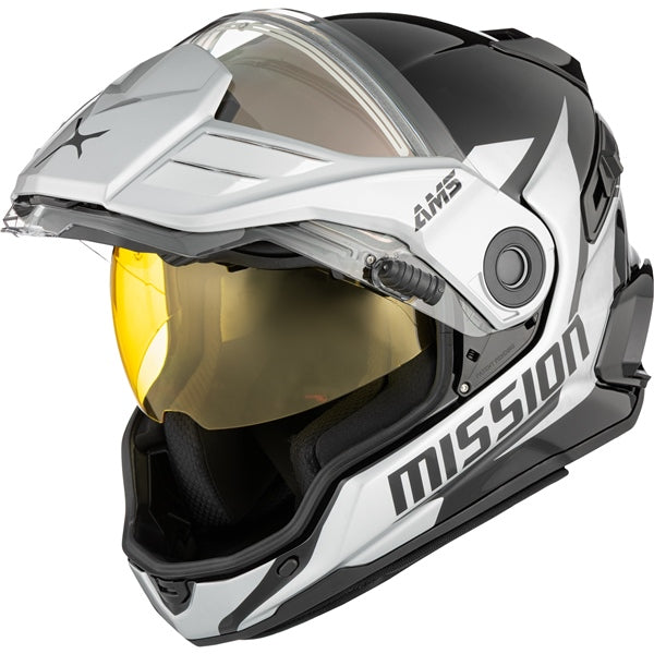 CKX MISSION AMS ALASKA HELMET in Glossy Silver