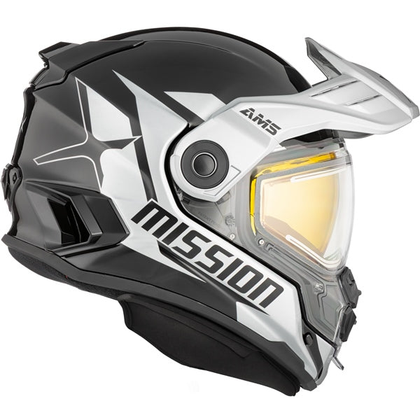 CKX MISSION AMS ALASKA HELMET in Glossy Silver