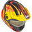 CKX MISSION AMS CLAW HELMET in Glossy Yellow/Orange/Red
