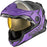 CKX Mission AMS Free-face helmets - Winter 2027 Limited Edition in Glossy Purple - Photochromic Electric Double Lens