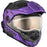 CKX Mission AMS Free-face helmets - Winter 2027 Limited Edition in Glossy Purple - Photochromic Electric Double Lens