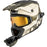 CKX Titan AMS Nunavut Helmet - Double Lens in Matte Beige/Green