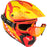 CKX Titan AMS Concordia Helmet in Glossy Red/ORange/Yellow