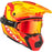 CKX Titan AMS Concordia Helmet in Glossy Red/ORange/Yellow