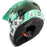 CKX Titan AMS Vaneer Helmet - Double Lens in Glossy Green