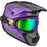 CKX Titan Off-road helmets - Winter 2027 Limited Edition in Matte Purple - Electronic Double Lens