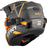 CKX Titan AMS Conrod Off-Road Helmets 2026 in Matte Orange - Double Lens