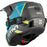 CKX Titan AMS Conrod Off-Road Helmets 2026 in Matte Green - Double Lens