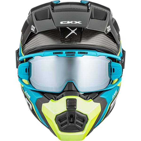 CKX Titan AMS Conrod Off-Road Helmets 2026 in Matte Green - Double Lens