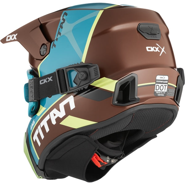 Titan AMS Conrod Fiberglass Off-Road Helmets CKX