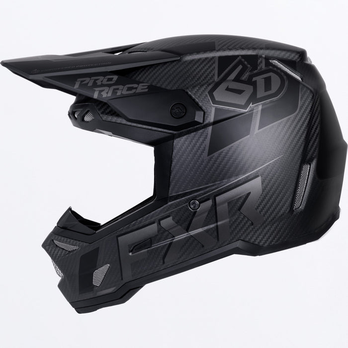 FXR 6D ATR-3 RACE DIV. HELMET 2025 - Black