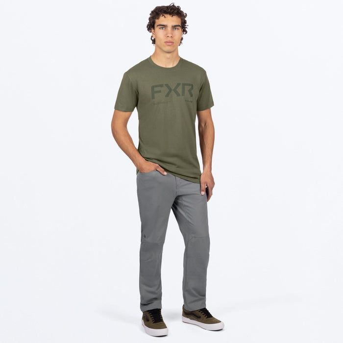 FXR HYDROGEN PREMIUM T-SHIRT 2025 - Moss/Army
