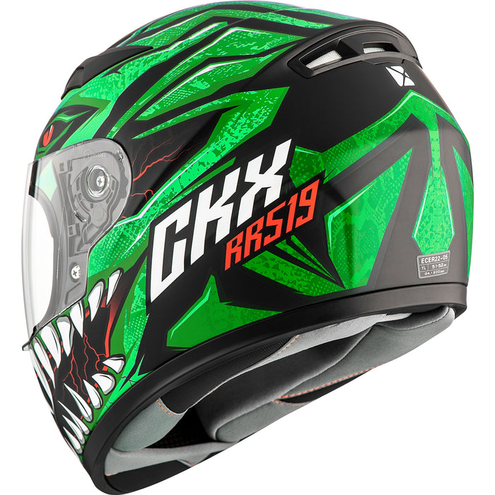 CKX RR519Y PREDATOR YOUTH HELMET 2024 - Matte Green