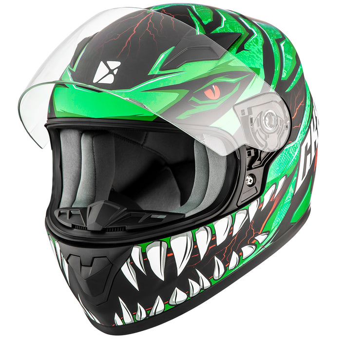 CKX RR519Y PREDATOR YOUTH HELMET 2024 - Matte Green