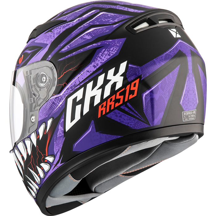 CKX RR519Y PREDATOR YOUTH HELMET 2024 - Matte Purple