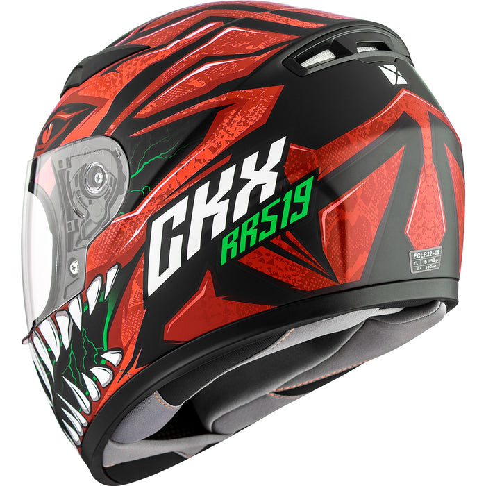 CKX RR519Y PREDATOR YOUTH HELMET 2024 - Matte Red
