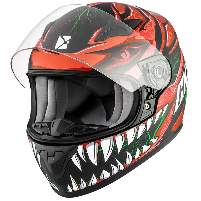 CKX RR519Y PREDATOR YOUTH HELMET 2024 - Matte Red
