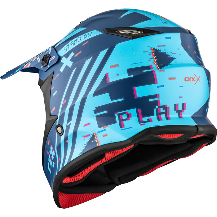 CKX TX019Y ERROR YOUTH HELMET 2025 - Matte Blue