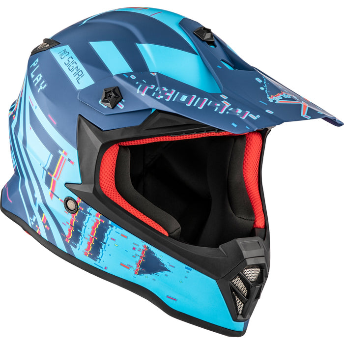 CKX TX019Y ERROR YOUTH HELMET 2025 - Matte Blue