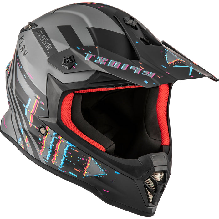 CKX TX019Y ERROR YOUTH HELMET 2025 - Matte Grey