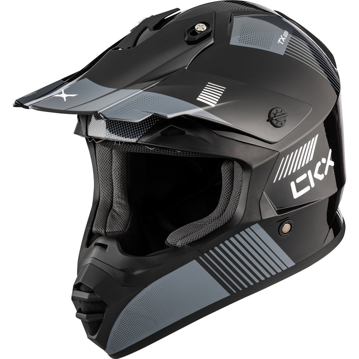 CKX TX228 DART HELMET 2025 - Glossy Grey
