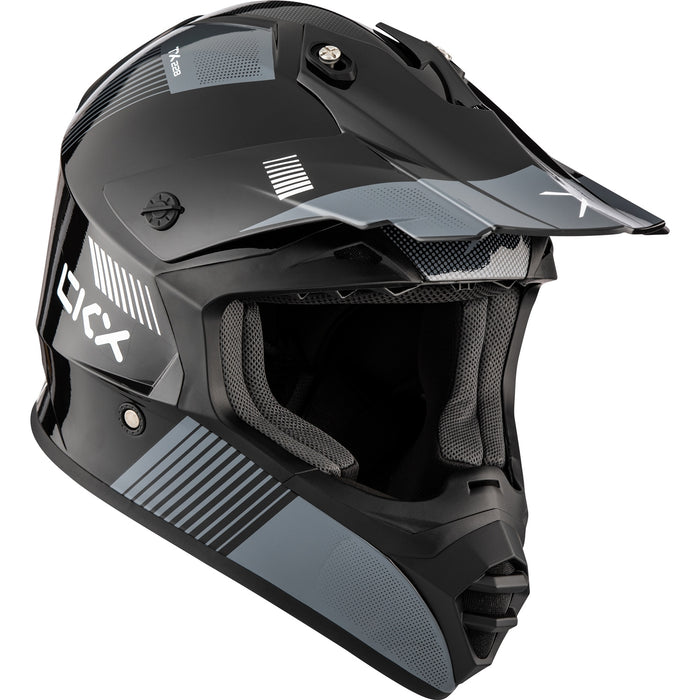 CKX TX228 DART HELMET 2025 - Glossy Grey