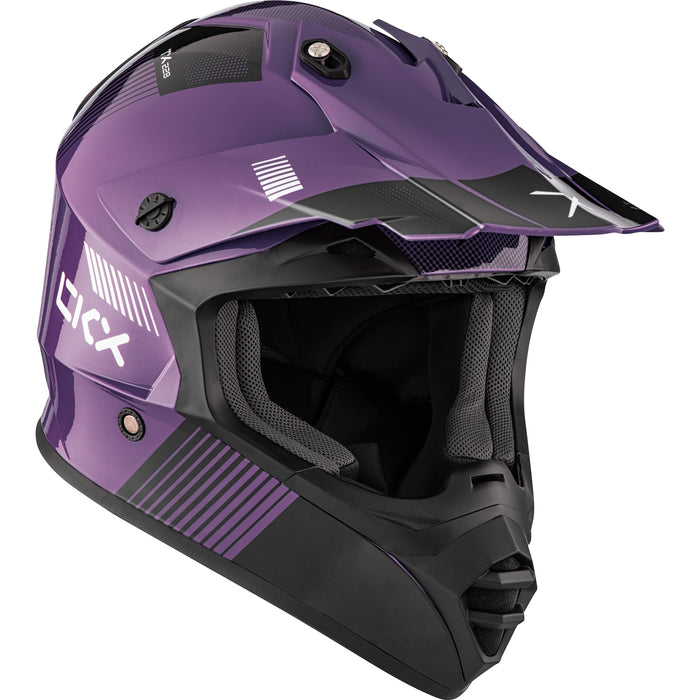 CKX TX228 DART HELMET 2025 - Glossy Purple