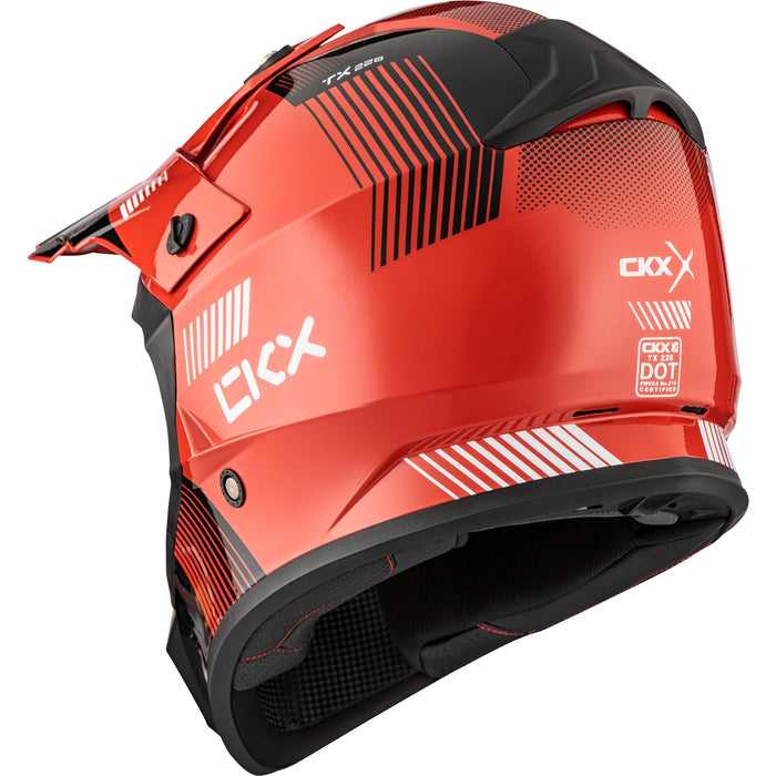 CKX TX228 DART HELMET 2025 - Glossy Red