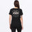FXR WOMEN'S WORLDWIDE PREMIUM T-SHIRT in Black/Army