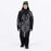FXR YOUTH COLD CROSS CX MONOSUIT 2025 - Black/Charcoal