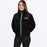 FXR Mantra Sherpa Women's Jacket in Black/Mint