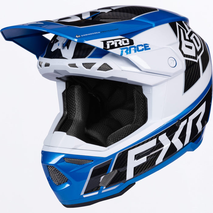 FXR 6D ATR-3 RACE DIV. HELMET 2025 - Cobalt
