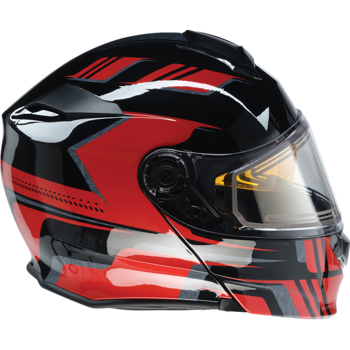 Z1R SOLARIS 2.0 FIRST TRACKS HELMET 2026 in Black/Red