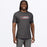 FXR RUSH PREMIUM T-SHIRT in Char Heather/Red