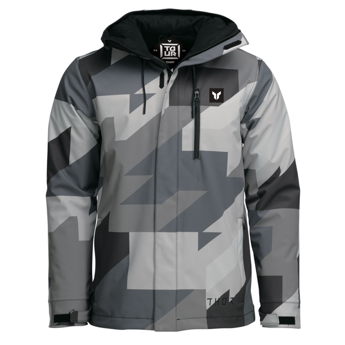 THOR TOUR BRAVE HEAVYWEIGHT JACKETS 2026 in Gray/Black