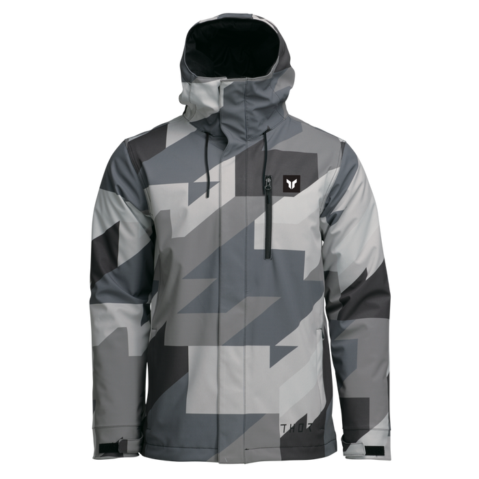 THOR TOUR BRAVE HEAVYWEIGHT JACKETS 2026 in Gray/Black