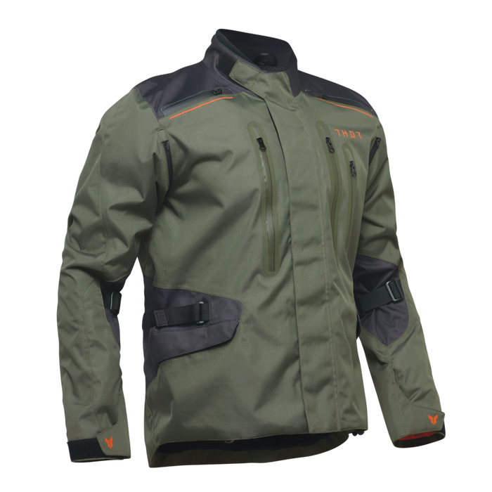 THOR RANGE JACKET 2026 in Army/Orange