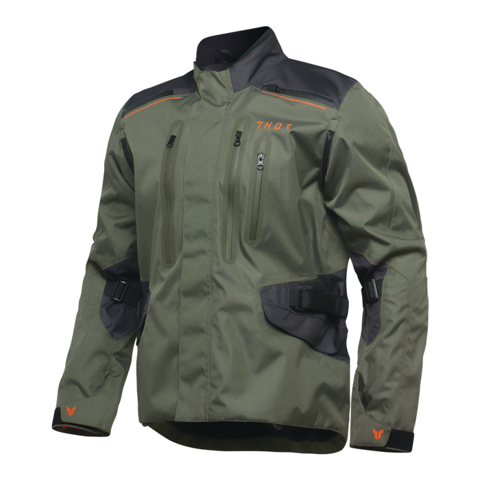 THOR RANGE JACKET 2026 in Army/Orange
