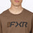 FXR MITERED PREMIUM LONGSLEEVE in Teak/Black