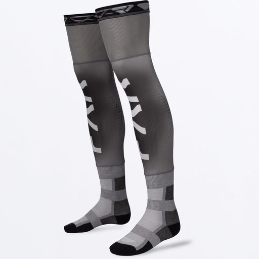 FXR RIDING SOCK AIR (1 PAIR) SNOW 2027 in Char/Grey
