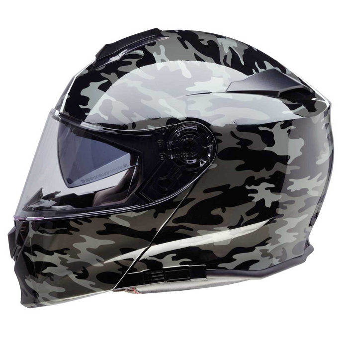 Z1R SOLARIS 2.0 CAMO MODULAR HELMET 2026 in Black/Gray